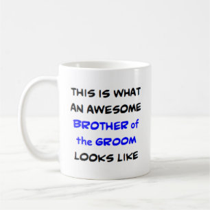 Taza De Café hermano del novio, impresionante
