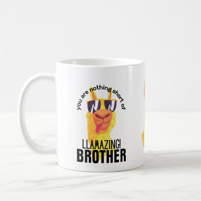 Taza De Café HERMANO DIVERTIDO, eres increíble (Izquierda)