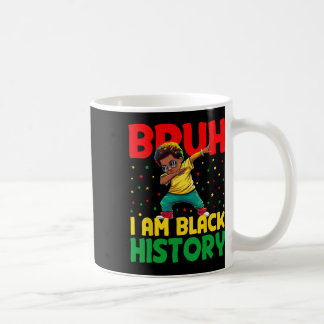 Taza De Café Hermano, soy el Mes de la Historia Negra Melanina 