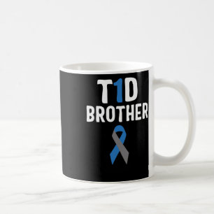 Taza De Café Hermano T1d Conciencia de la Diabetes Tipo 1 Pancr
