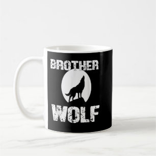 Taza De Café Hermano Wolf Shirt Matando a la tribu de la famili