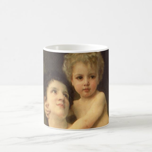 Taza De Café Hermano y hermana de William Adolphe Bouguereau (Centro)