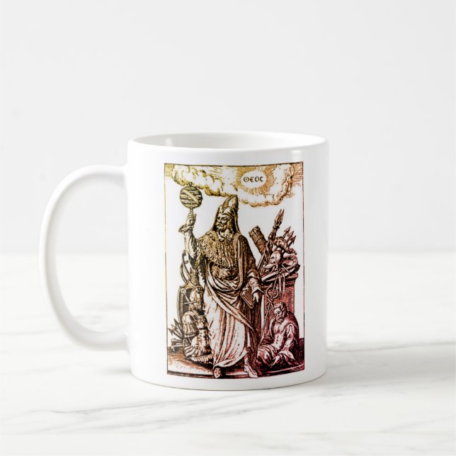 Taza De Café Hermes Trismegistus (Hermes el triple más grande) (Izquierda)