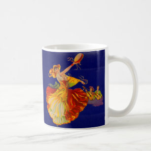 Taza De Café hermosa bailarina española