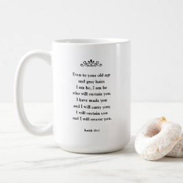 Taza De Café Hermosa Biblia Motivadora Verse Isaiah