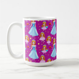Taza De Café Hermosa Cerámica Princesa