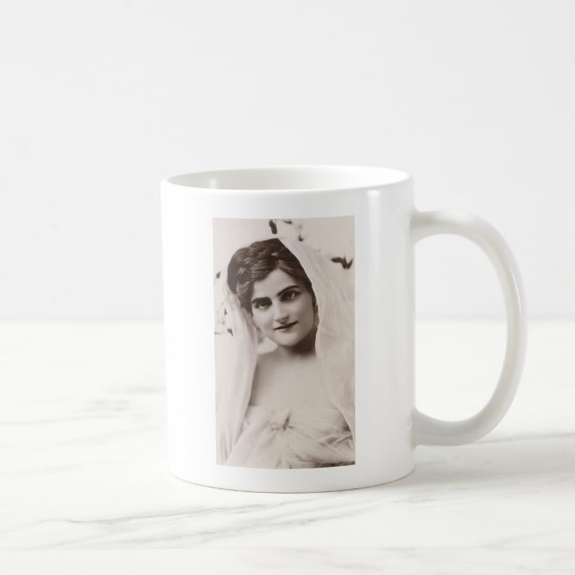 Taza De Café Hermosa dama (Derecha)