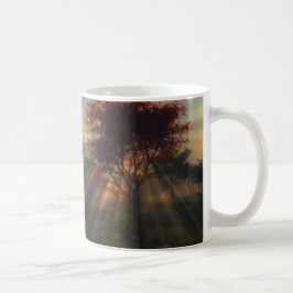 Taza de café hermosa de la mañana