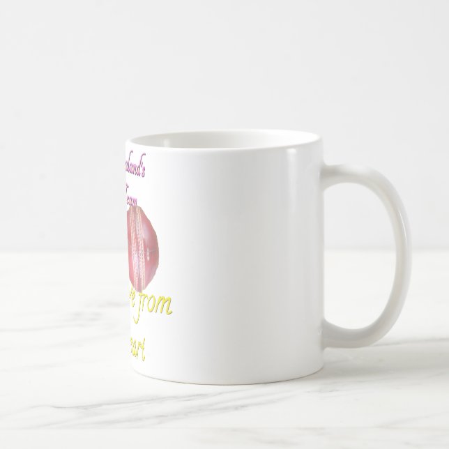 Taza De Café Hermosa diversión para jugadores de cricket de Nue (Derecha)