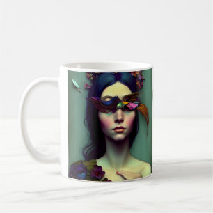 Taza De Café Hermosa fantasía princesa Mug