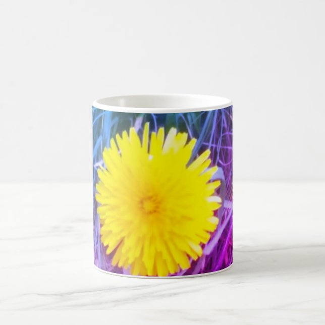 Taza De Café Hermosa Flor (Centro)