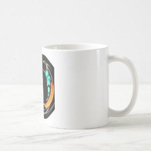 Taza De Café Hermosa imagen de arte en estilo africano
