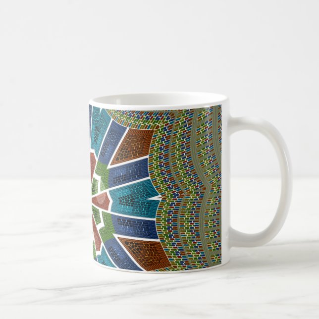 Taza De Café Hermosa imagen de diseño textil de moda en Asia (Derecha)