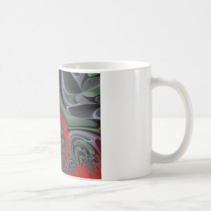 Taza De Café Hermosa impresión de arte de Aurora Roja