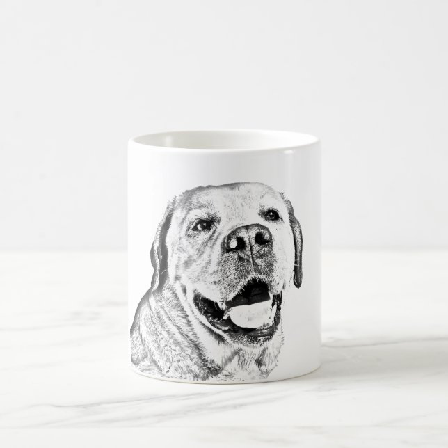 Taza De Café Hermosa Mug - Labrador Recuperador (Centro)