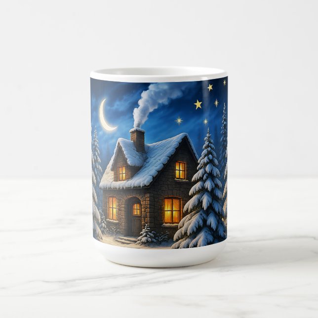 Taza De Café Hermosa Navidad (Centro)