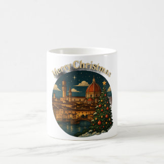 Taza De Café Hermosa Navidad de Florencia