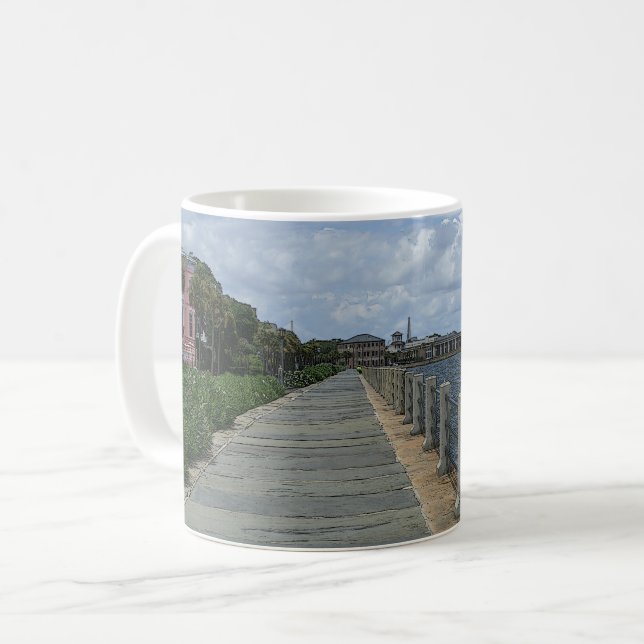Taza De Café Hermosa pasarela Coffee Mug (Anverso izquierdo)