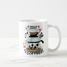 Hermosa taza para café 