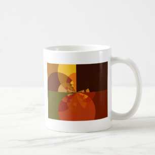 Taza De Café Hermosa Tierra Resumen Arte Impresión