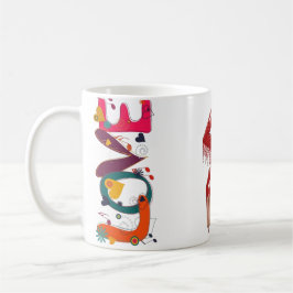 Taza De Café Hermosa y atrevida
