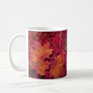 Taza De Café Hermosas hojas de otoño