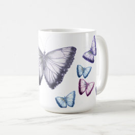 Taza De Café Hermosas mariposas