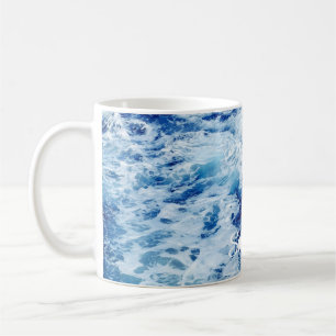 Taza De Café Hermosas olas del océano azul