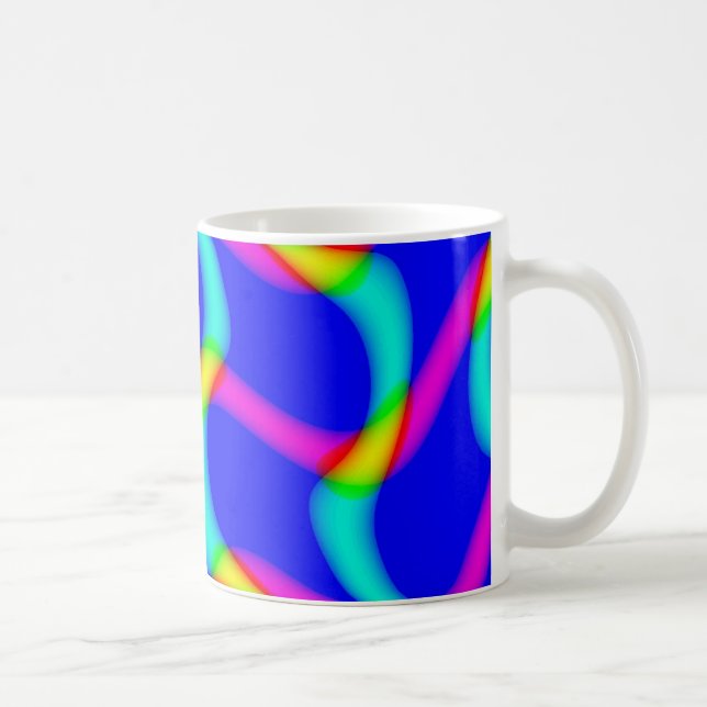 Taza De Café Hermosas olas - Personalizadas (Derecha)