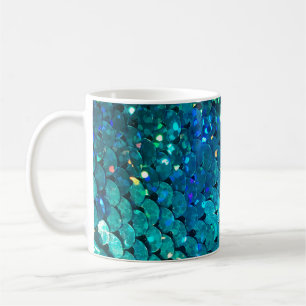 Taza De Café Hermosas y coloridas secuencias que brillan bajo e