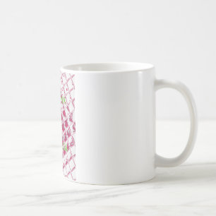 Taza De Café Hermoso Arte de Imagen de Espejo Rojo Asombroso y 