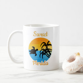 Taza De Café Hermoso atardecer en Florida