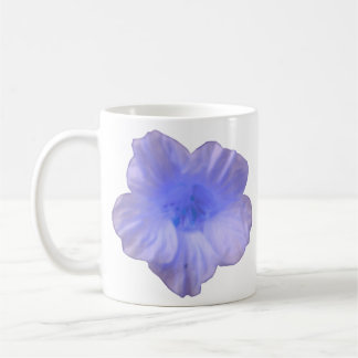 Taza De Café Hermoso Blue Nasturtium Mug