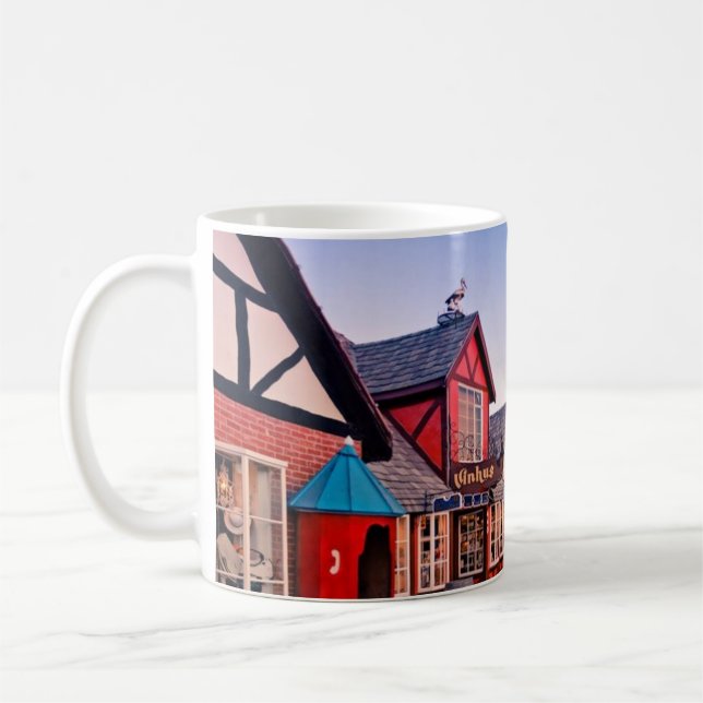 Taza De Café Hermoso café al aire libre (Izquierda)