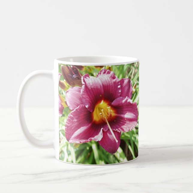 Taza De Café Hermoso café de flores (Izquierda)
