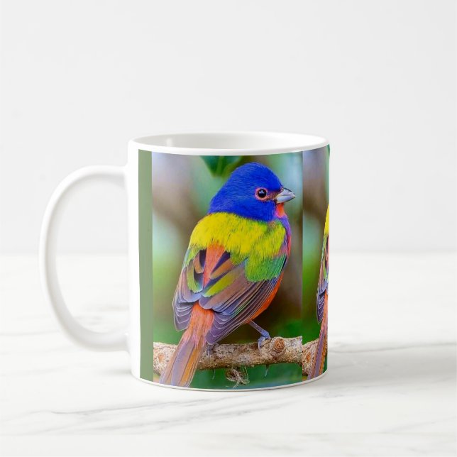 Taza De Café Hermoso café de pájaro (Izquierda)