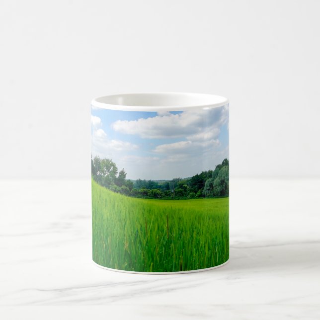 Taza De Café Hermoso campo (Centro)
