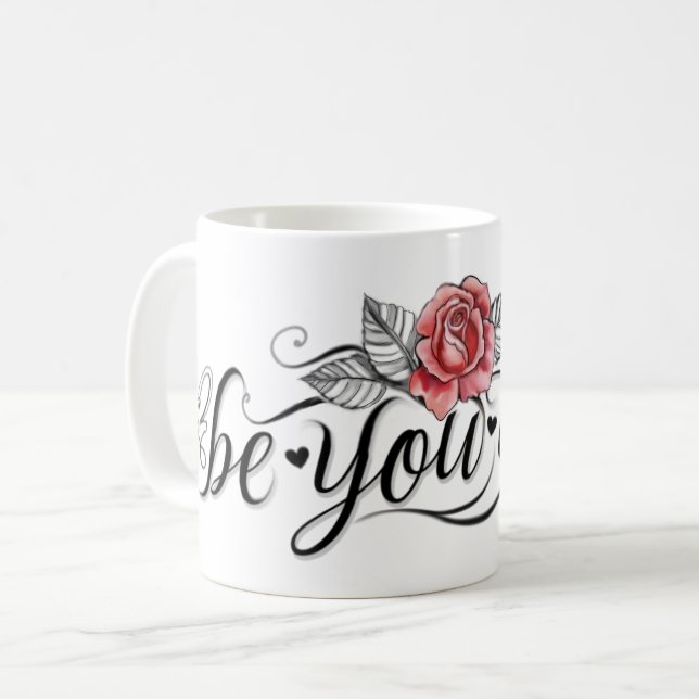 Taza De Café Hermoso chica (Anverso izquierdo)