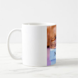 Taza De Café Hermoso diseño como mi anillo tipo oro Queen sobre
