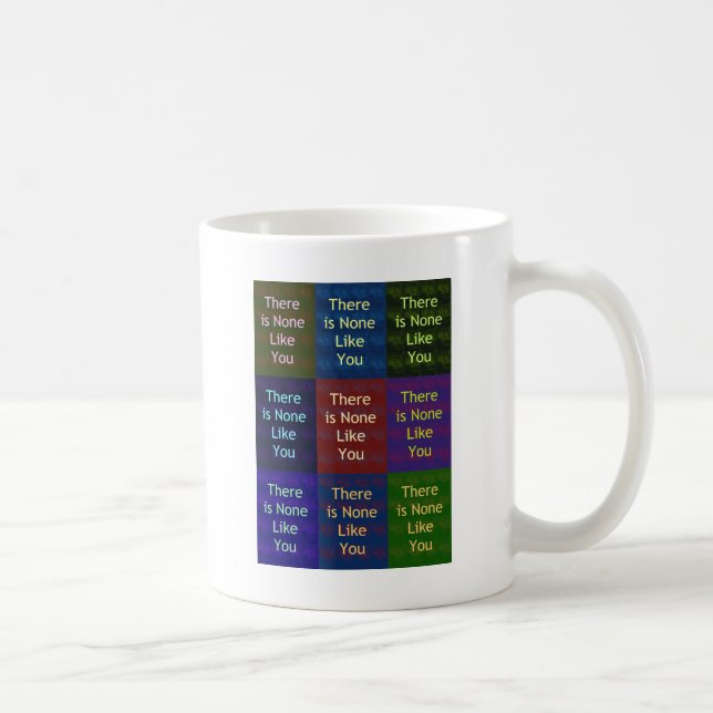 Taza De Café Hermoso diseño femenino asombroso."Nada como tú (Derecha)