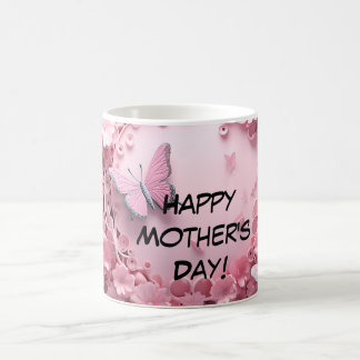 Taza De Café Hermoso diseño floral café Mug