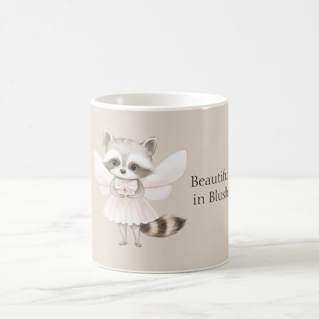 Taza De Café Hermoso en Mapache de Rubor (Centro)