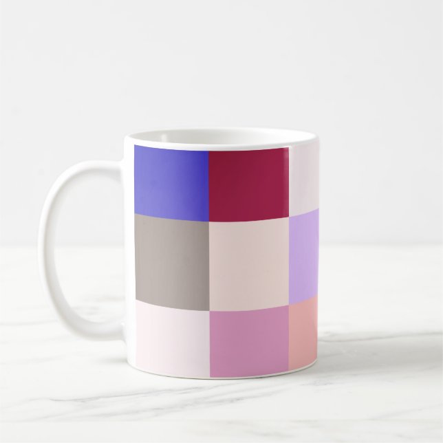 Taza De Café Hermoso estilo multicolor (Izquierda)