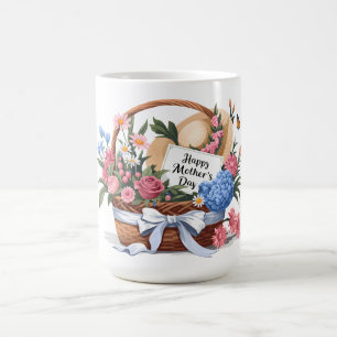 Taza De Café Hermoso Feliz Día de la Madre Mamá