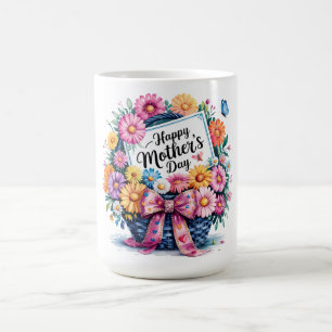 Taza De Café Hermoso Feliz Día de la Madre Mamá