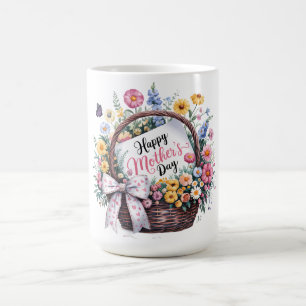 Taza De Café Hermoso Feliz Día de la Madre Mamá