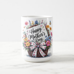 Taza De Café Hermoso Feliz Día de la Madre Mamá