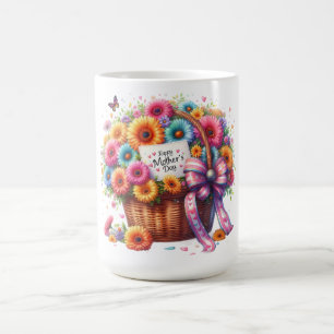 Taza De Café Hermoso Feliz Día de la Madre Mamá