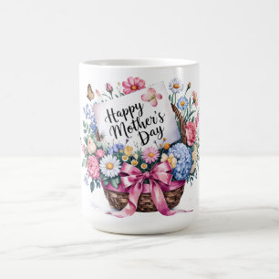 Taza De Café Hermoso Feliz Día de la Madre Mamá