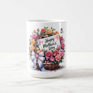 Taza De Café Hermoso Feliz Día de la Madre Mamá